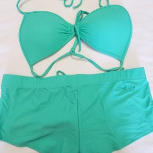 Body glove bikini top and bottom set